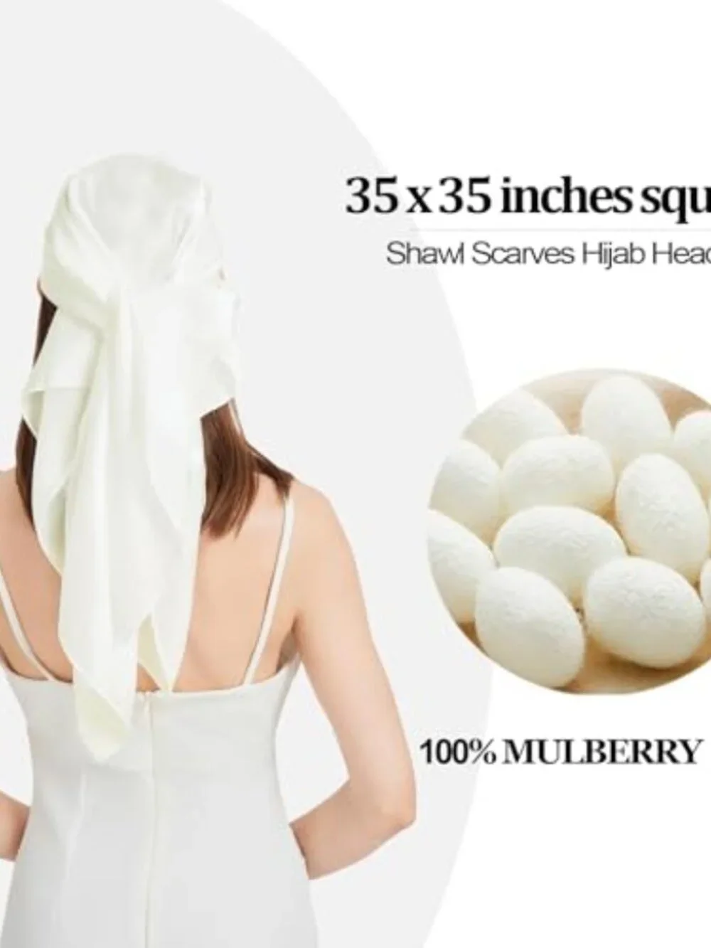 100% Mulberry Silk 35